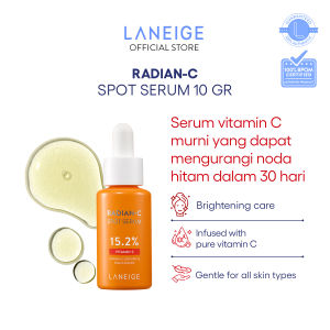 LANEIGE Radian-C Spot Serum 10 gr - Serum Mencerahkan dan Menghilangkan Bintik Hitam - Untuk Semua Jenis Kulit