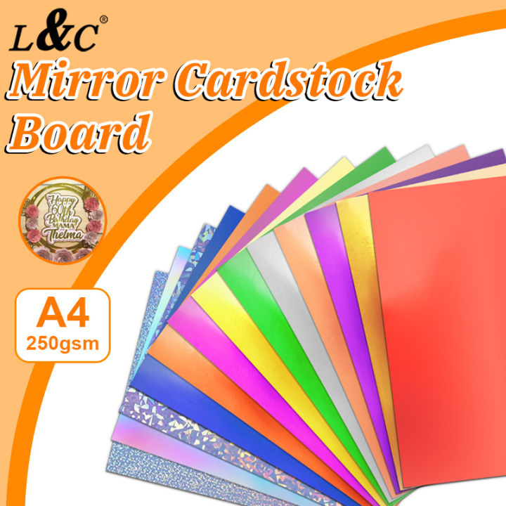Metallic Foil Cardstock Paper Lazada PH