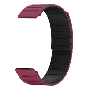 Magnetic Silicone Strap For Amazfit T-Rex 3 Pro 48mm Smart Watch Band Bracelet