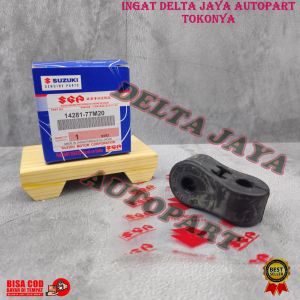 KARET GANTUNGAN KENALPOT SUZUKI TENGAH NEW ERTIGA XL7 2018 KEATAS PART MOBIL