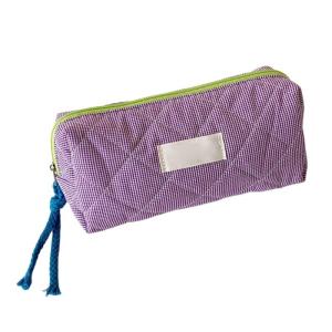 กระเป๋าใส่ปากกาอเนกประสงค์แบบมีซิปกระเป๋าเครื่องแต่งหน้าท่องเที่ยวสำหรับนักเรียนหญิงน้ำหนักเบากระเป๋าปากกาดินสอ