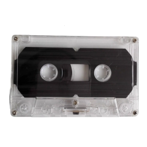 Clear Shell Educational Blank Audios Recording Cassette Tape 30/45/60/90Min Compatible for Most Traditional Recorders