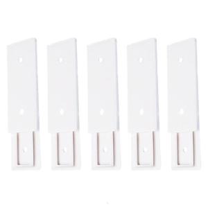 5pcs Practical Power Strips Clamps Designs for Easy Installation In Homes and Offices Supplies Daily Casual Use