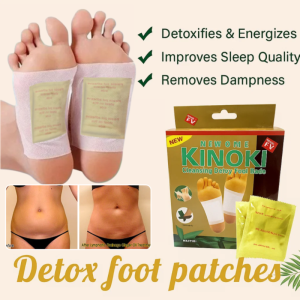 Gold Leaf Bamboo Vinegar Detox Foot Patches Dampness Reduction Sleep Aid Stress Relief Health Slimming Foot Stickers