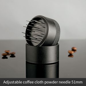 Bincoo bột cà phê kim giả mạo điều chỉnh xoay đồng phục phấn phủ kim để phá vỡ các thiết bị nút