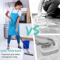 Grout Brush with Long Handle, 49'' Tile Cleaner Tool for Shower, Floors Scrubber for Bathroom Cleaning. 