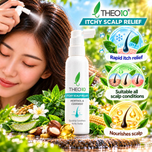 Theo10® Itchy Scalp Relief (60ml) - Rapid itch relief Soothes scalp No steroids