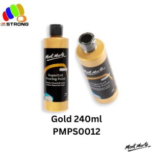 Mont Marte SuperCell Pouring Paint Premium 240ml (8.1 US fl.oz)