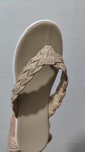 Summer Wedge Thick-Soled Flip-Flops For Women 2025 New Soft-Soled Beach Vacation Sandals