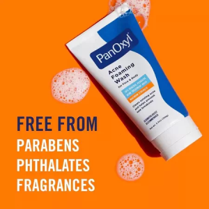 Stock|PanOxyl Acne Foaming Wash 10% Benzoyl Peroxide Maximum Strength 156g for Face & Body