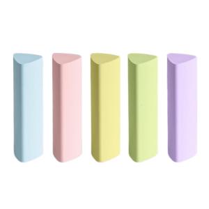 5 Pcs/Set Pencil Erasers Back to School Erasers Rubber Eraser Triangles Eraser Aesthetic Erasers Soft Eraser Reward Gift