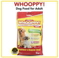 5 KG WHOOPPY ADULT DOG FOOD FOR ALL BREEDS (BEEF FLAVOR) ~[SOLD PER BAG]. 