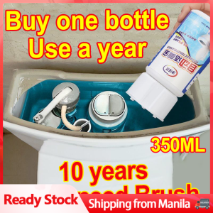 10 years Dont need Brush ToiletAutomatic Toilet Bowl Cleaner 350ml Auto Releasing Dirt Removal Sterilization and Deodorization Toilet Cleaner Gel Automatic Toilet Cleaning Toilet Flush Cleaner Blue Soap Toilet Cleaner Automatic Bleach