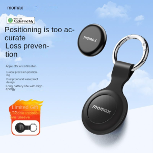 【 Best-selling 46000 pieces 】MOMAX Momis anti-loss device FindMy sound reminder is suitable for Apple airtag rear-position collar