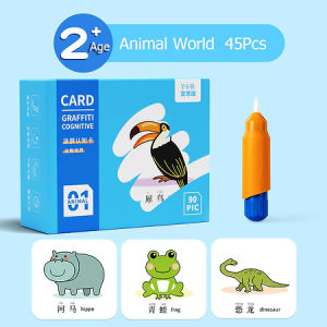 Magic Water Drawing Book Graffiti Painting Children Drawing Reusable Coloring Book Early Education