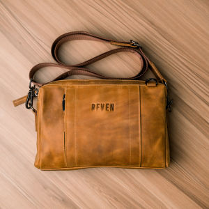 Tas Selempang Slingback Pria Kulit Sapi Premium Serbaguna Multifungsi 2023