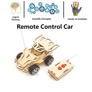 STEM DIY for Kids Educational Science Toy - Remote Control Car Science DIY Toys - Science Experiment Toys