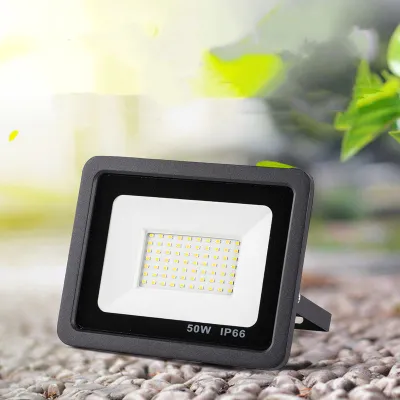 Lampu Sorot LED ANTI AIR 20w 30w 50w 100w 200w Watt Putih tembak 220volt- OUTDOOR