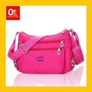 [จัดส่งใน 24 ชม.] กระเป๋าแฟชั่น กระเป๋าสะพายข้าง กระเป๋าสะพายไหล่ 8 ช่องซิป (OD642)