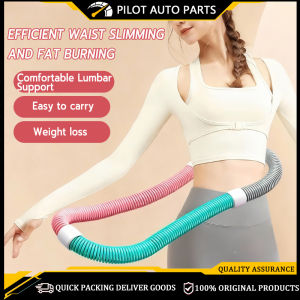 Spring Hula Hoop 1.3kg Soft Spring Foldable Abdominal Slimming Tool Fat Loss Equipment 弹簧呼啦圈