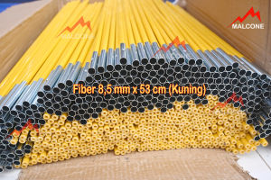 Frame fiber tenda dome 85 mm pjg 53 cm (Kuning)