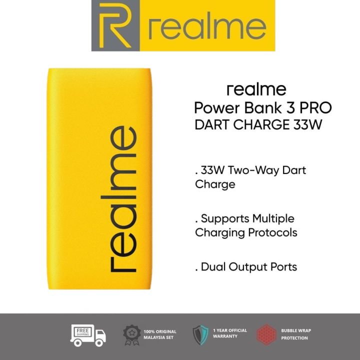 Oppo PBV02 30W Realme Power Bank 18W 33W -10000mAh