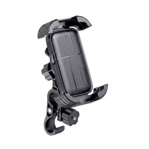 Motorcycle Phone Holder Anti Shake 360° Rotation Bicycle E-Bike Scooter Handlebar Phone Mount