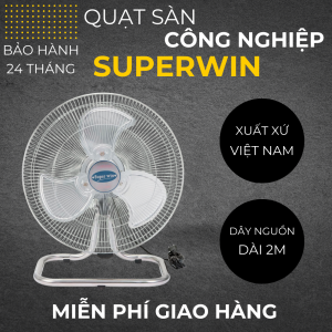 [HCM] QUẠT SÀN SUPERWIN 45CM/ 90W (ĐKÍNH CÁNH 450MM) - 45-QS