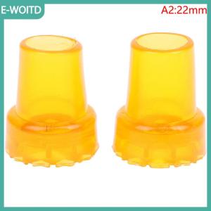 【E-WOITD】 2 cái 19mm 22mm Antiskid cao su Nạng tip Pad bền cao su chống trượt nhiệm vụ nặng nề gậy thay thế cho đi bộ thanh Nạng cuối