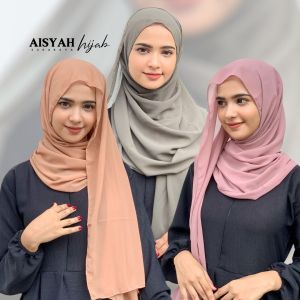 PASMINA CERUTY BABYDOLL /PASMINA CERUTY PREMIUM BY AISYAH HIJAB