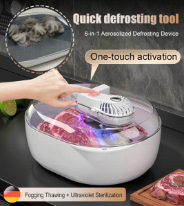 6 in 1 Atomized Quick Thawing Artifact Meat Defroster Kitchen Quick Thaw Machine Quick Thawer Frozen Food Sterilization