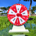 Vòng quay lì xì 2024 may mắn trúng thưởng 10 ô hot trend tết năm mới vui nhộn bằng gỗ MDF chắc chắn chống nước. 