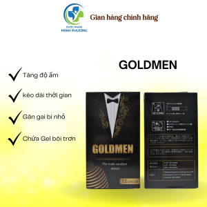 Bao cao su Nhật Bản Goldmen hộp 12 chiếc