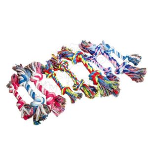 Tali Gigit Mainan Anjing Kucing Dog Toy Rope Mainan Kunyah Murah