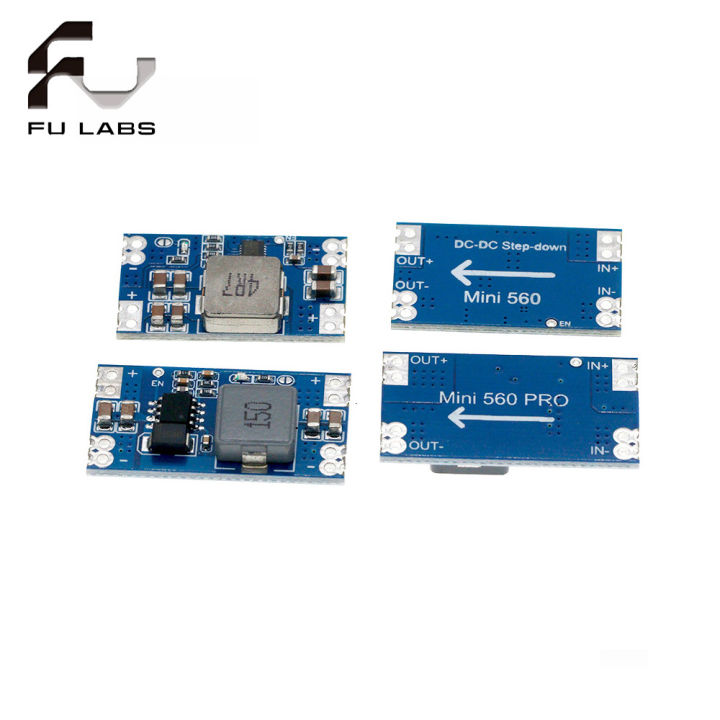 Mini560 Module Fulabs Mini560 / Pro 5A High Efficiency Output 3.3V-12V Step Down DC-DC ...