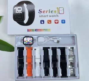 🎁 s1000pro Original Product + FREE Shipping 🎁 2026 xiaomiSmart watch serious10 7 in1 Waterproof 7 Straps Men Women 45MM Bluetooth Call Heart rate Wireless Charging Fitness Bracelet Smartwatch set True screw ultra S1000PRO original branded