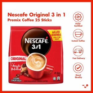 COFFEE DEAL Nescafe 3 in 1 & Brew Premix Coffee 25 sticks x 19g