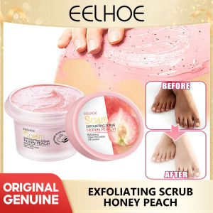 Eelhoe Honey Peach Body Scrub Cream Moisturizes Moisturizes Controls Oil Cleans Softens Chicken Skin Corners Rubs Mud And Scrub Cream Peach Exfoliating Scrub Moisturizing Brighten Body Gel Deep Cleaning Whitening Exfoliating Pore Clean Skin Spa Scrub