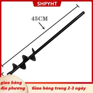 [COD] SHPYHT Giao hàng địa phương Vườn trồng hoa và cây đào lỗ khoan bit xoắn ốc thanh đất lỏng hợp kim đất ddrill bit ngắn thanh