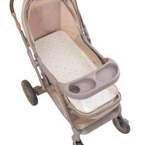 Water Proofing Baby Strollers Insert Liner Absorbent Crepe Diaper Changing Pad Seat Cushion for Active Families
