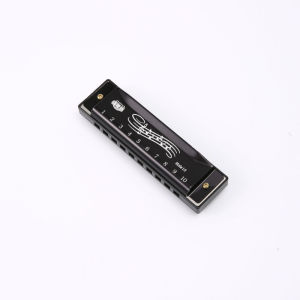 10 Hole Harmonica Metal Blues Harp Mouth Organ Portable Music Instrument Beginner Teaching