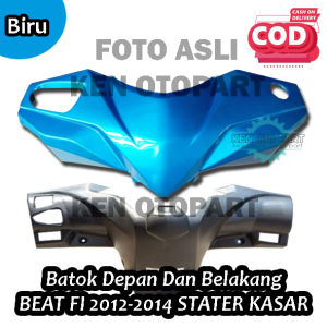 Batok Kepala Depan Dan Belakang Beat FI 2012-2014 STATER KASAR BIRU