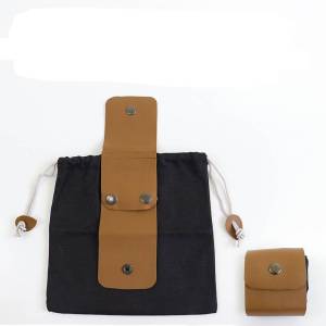 one New Outdoor Foraging Waist Portable Bag Picking Waist Folding Tool Storage Bag zl