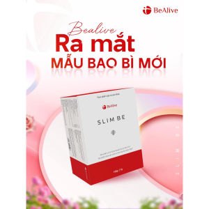 Giảm Cân Slim Be Của Bealive Chính Hãng Hộp 30 Viên (Mẫu cũ & Mẫu mới khắc chữ trên viên nang)