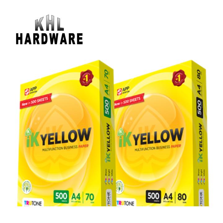 khl-ik-yellow-paper-a4-size-70-80-gsm-500-sheets-per-ream-lazada