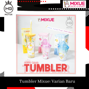 Tumblr Botol Minum MIXUE Warna Tumbler Tempat Minum Limited Edition 100% ORIGINAL