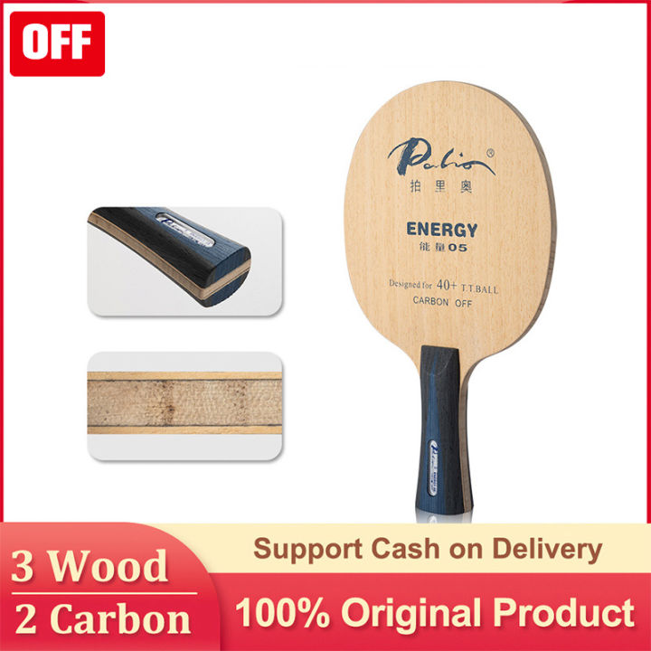 Palio Energy 05 Table Tennis Blade Carbon (3 + 2Carbon, Loop&Control ...