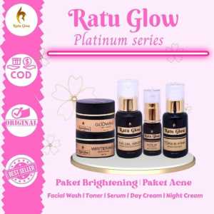 RATUGLOW PLATINUM BRIGHTENING & ACNE KEMASAN DAN FORMULA BARU