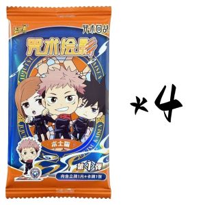 KAYOU Genuine Classic Anime Jujutsu Kaisen Ryomen Sukuna Itadori Yuji Gojo Satoru Character Collection Hobby Card Children Gift2026