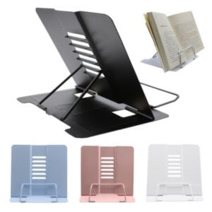 Reading Frame 6 Angel Adjustable Book Stand Metal Rack Foldable Stand For Reading Book Documents